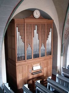 Collon-Orgel von 1996 nach klassisch-französischen Vorbildern